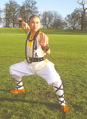 Master Xing Du During A Visit To Wales.