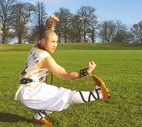 Master Xing Du During A Visit To Wales.