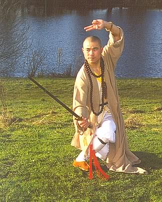 Master Xing Du During A Visit To Wales.