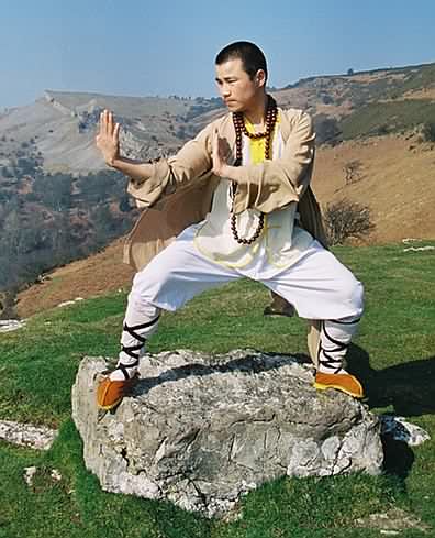 Master Xing Du During A Visit To Wales.