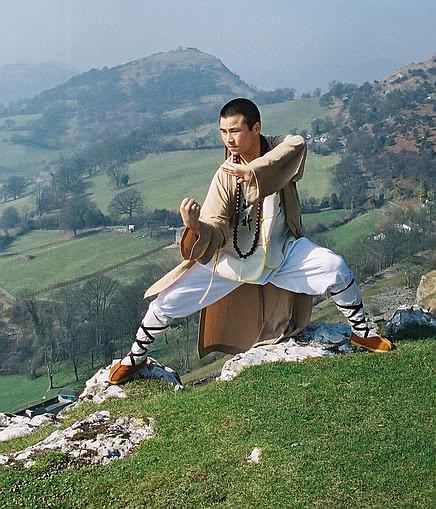 Master Xing Du During A Visit To North Wales.