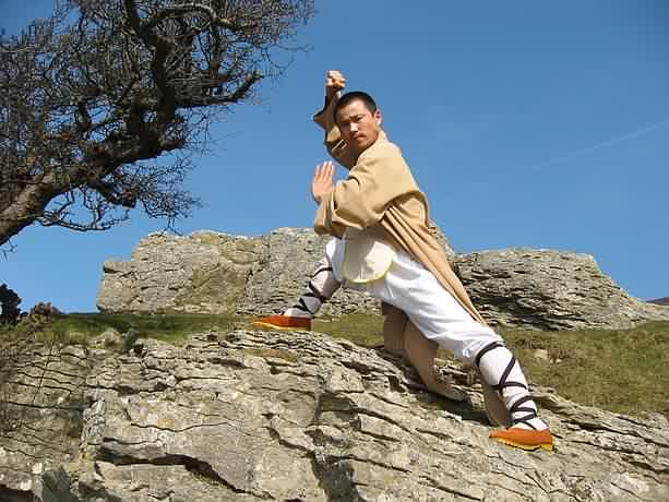 Master Xing Du During A Visit To Wales.