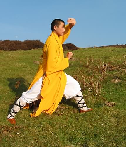 Master Xing Du During A Visit To Wales.