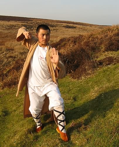 Master Xing Du During A Visit To Wales.