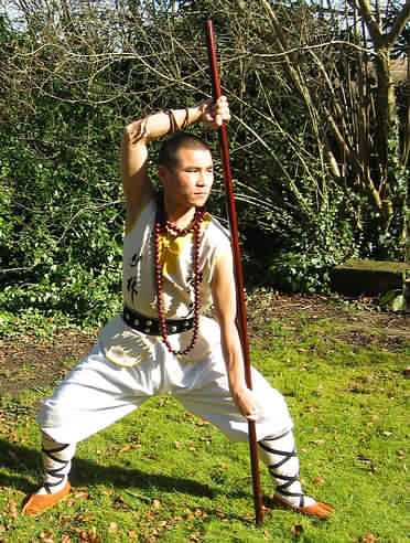 Master Xing Du During A Visit To Wales.