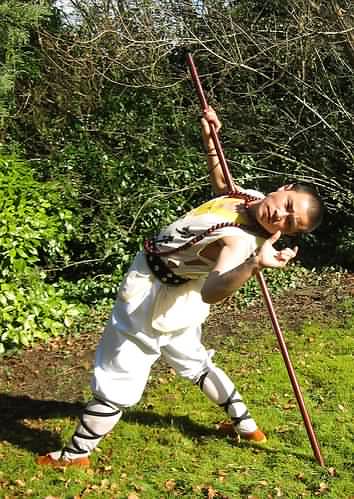 Master Xing Du During A Visit To Wales.