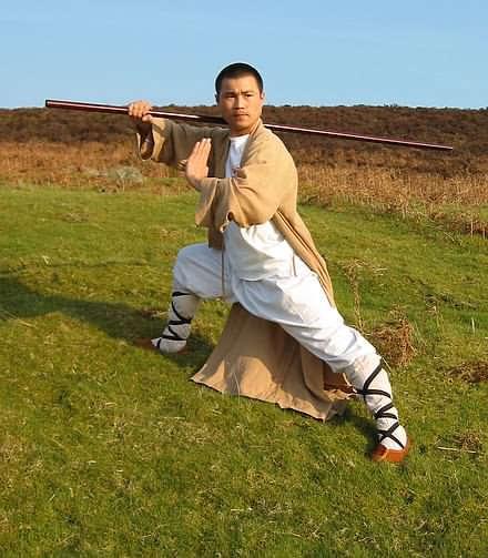 Master Xing Du During A Visit To The Welsh Mountains.