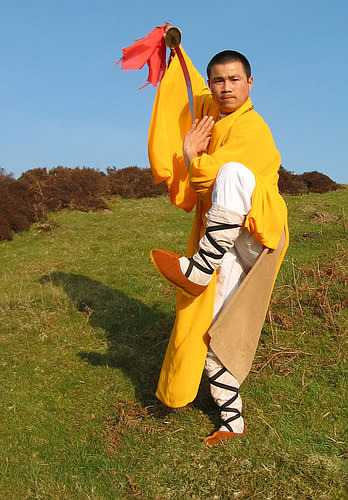 Master Xing Du During A Visit To Wales.