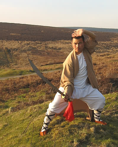 Master Xing Du During A Visit To Wales.