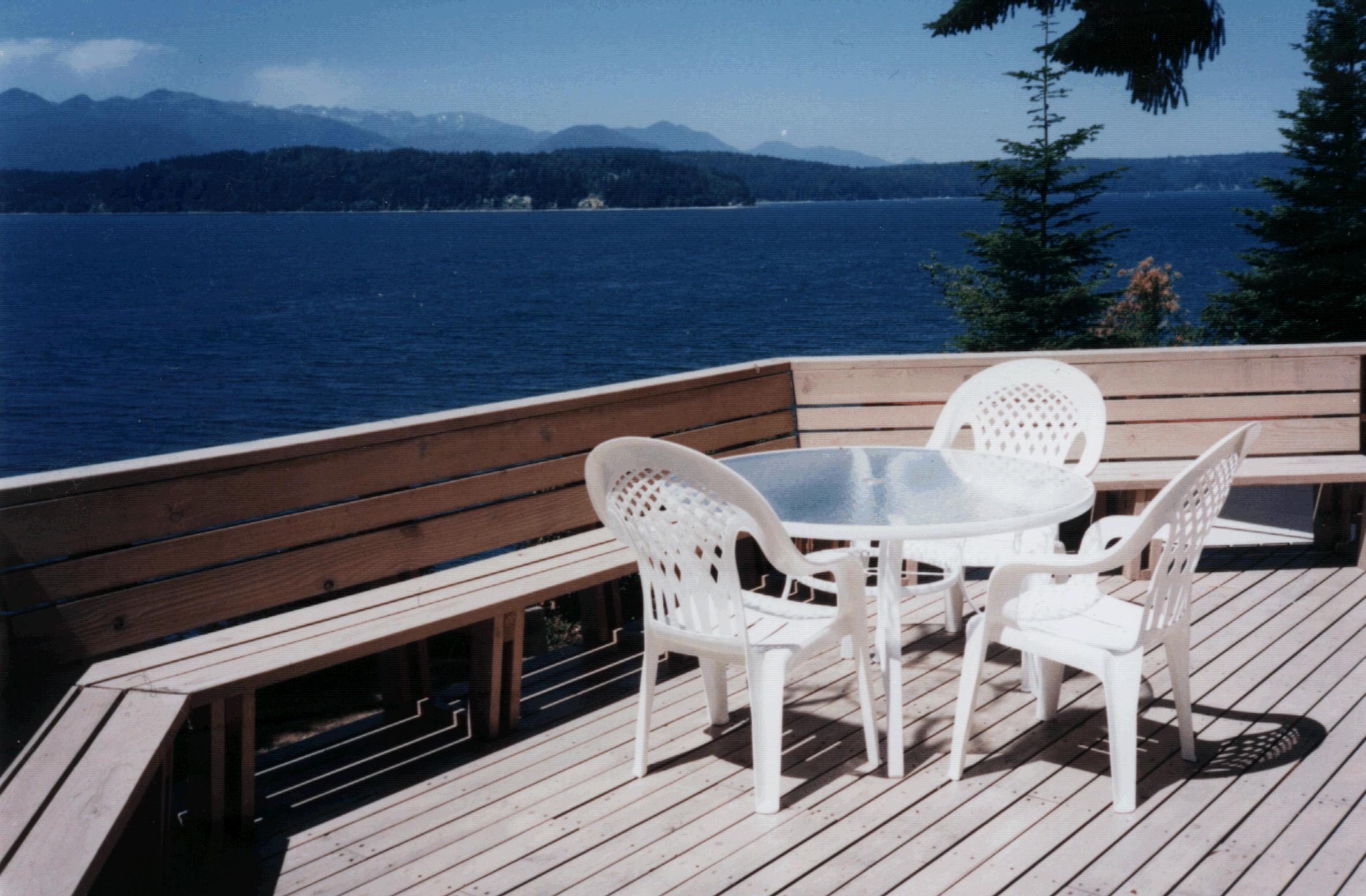 A beautiful day from the deck