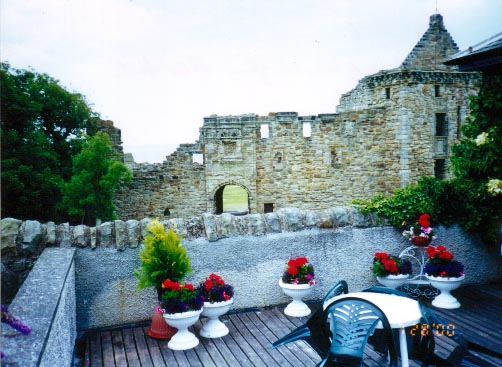 Castle from Patio Suite