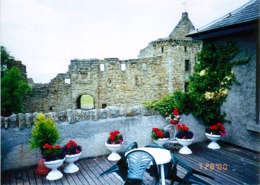 Castle from Patio Suite
