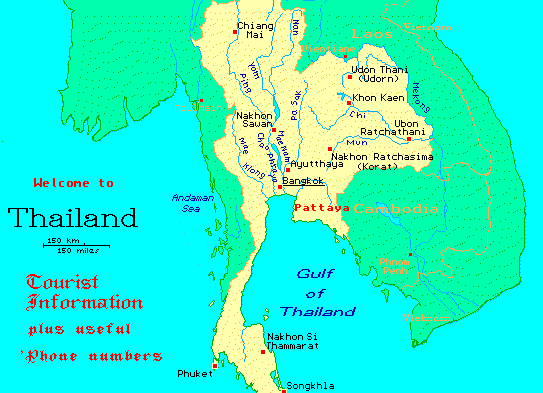 A gateway into Thailand , tourist information guide