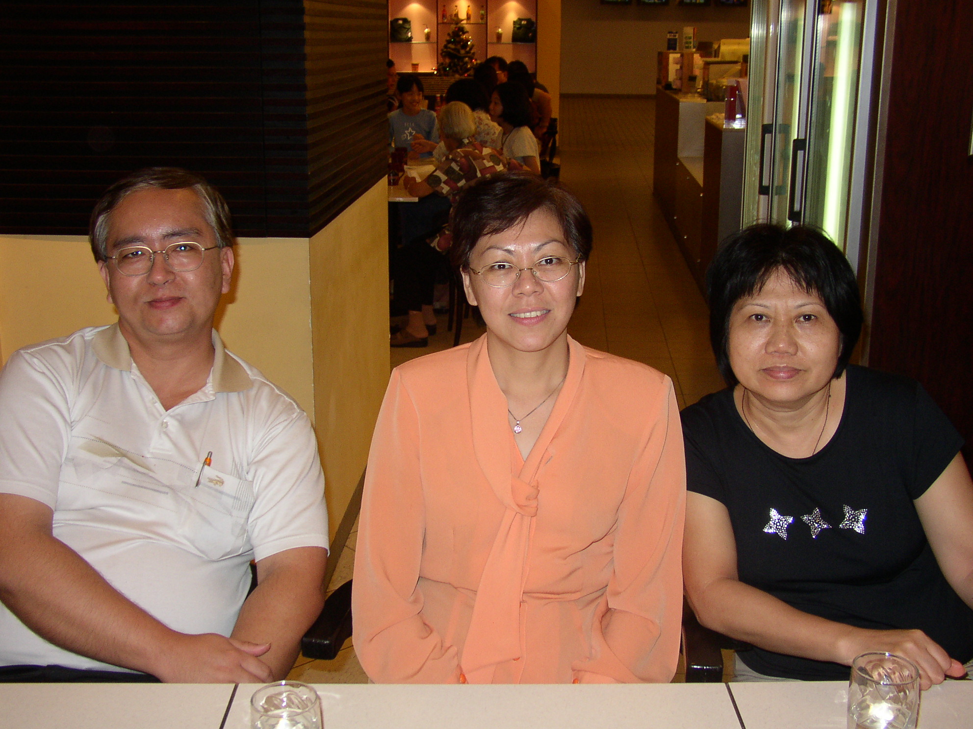 At Swenson restaurant with Maria