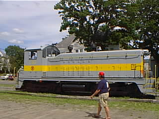 Their Locomotive was painted as an O & W.
