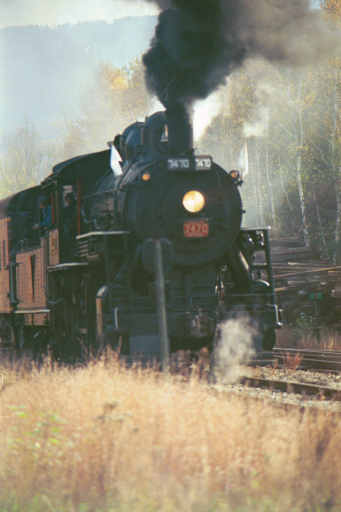 Just another photo of 7470 taken Sunday morning during Rail Fan Days on Conway Scenic.