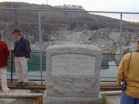 Wells & Lamson, abandond early granite quary