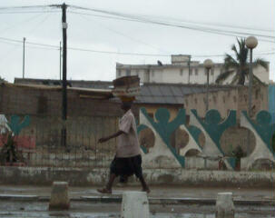 Woman walking