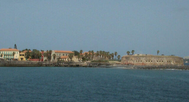 Goree from the sea