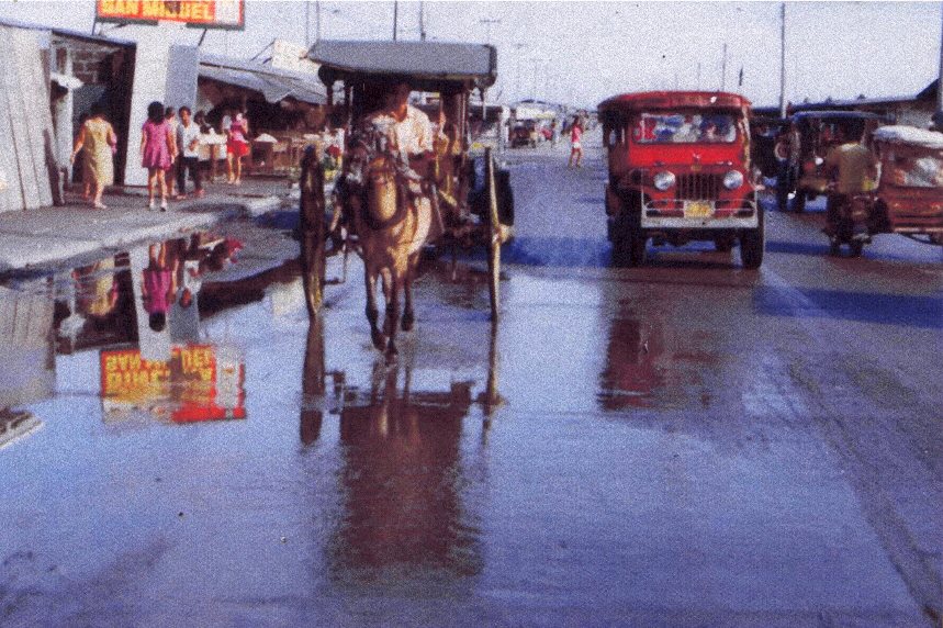 Suburban Manila Street Scene - 1974 46merc