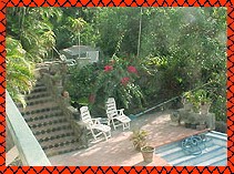 Recently built pool and hot tub