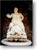 Bacchus fountain in Boboli Gardens