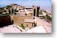 Montalcino, view from the Fortress walls