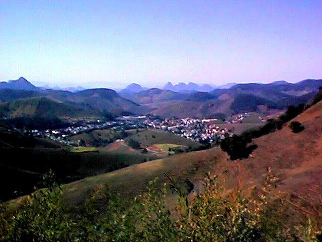 Alegre vista do alto