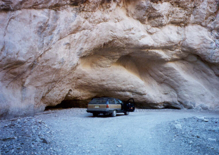 titus canyon unpaved road