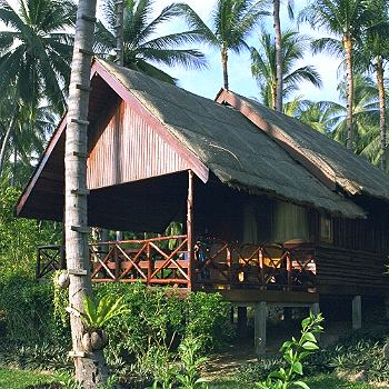 Das Bungalow entsprach unserem "S�dseetraum".