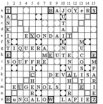 R�tro-A, meilleure grille