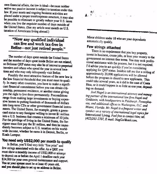 INTERNATIONAL LIVING PAGE 2