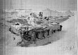 Tank in sand