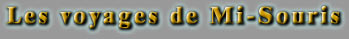 Les voyages de Mi-Souris