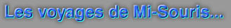 Les voyages de Mi-Souris...