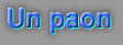 Un paon
