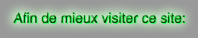 Afin de mieux visiter ce site: