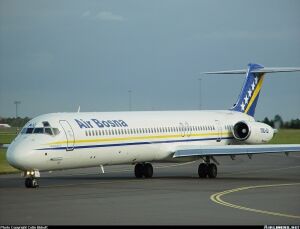 Air Bosna MD81 at Copenhagen Airport