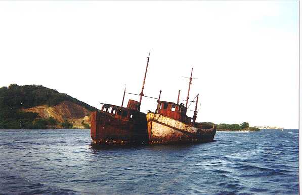 Nice to know that these weren't  our dive boats!