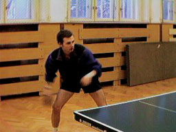 Tibiho forhand. spin