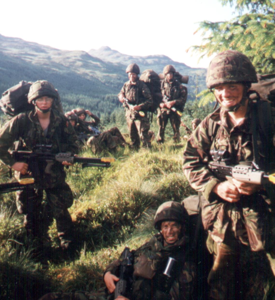 2 Platoon 
in Scotland