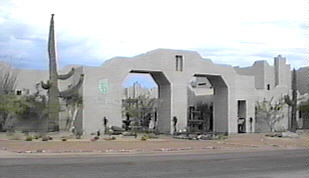 Main Entrance to Villas of Cave Creek