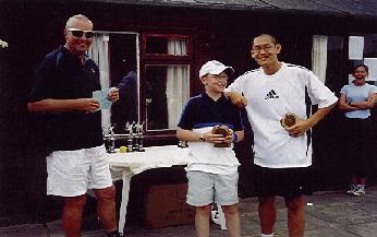 Boys Doubles Winners