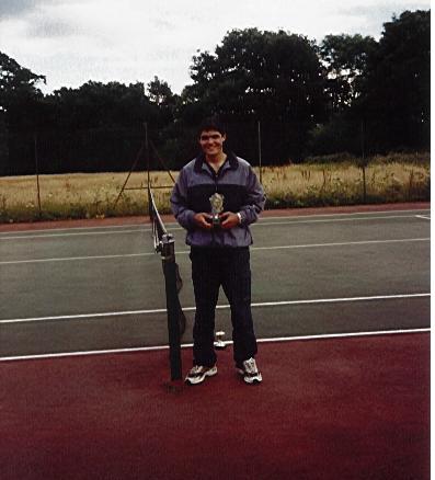 Boys U18 Singles Winner