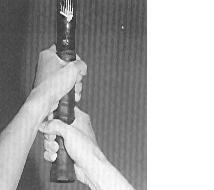 Two-handed Backhand (small grip change)