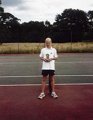 Girls U18 Singles Winner
