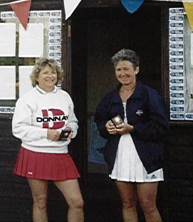 Ladies Doubles Runners Up