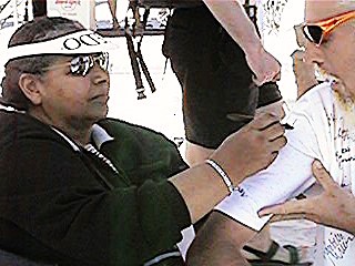 Jewel Blanton with Karl Butler