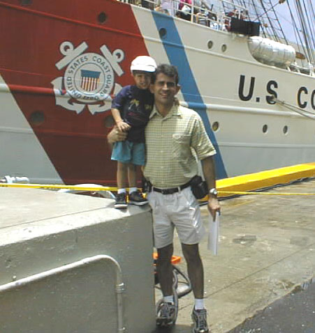 Axel y Alex en la Regata 2000