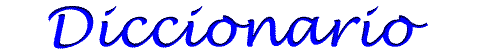 Diccionario
